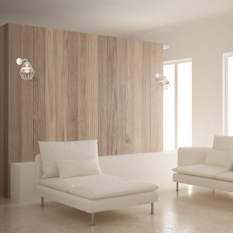 Milagro Cliff wall sconce lamp E27 H 33cm