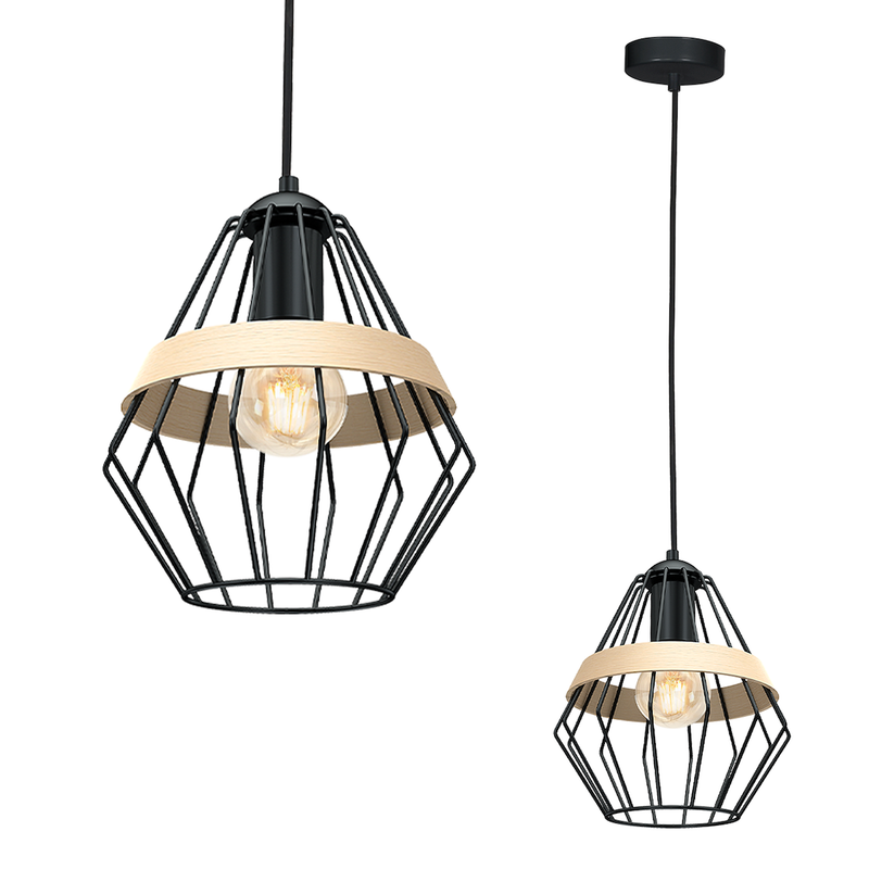 Milagro Cliff pendant lamp E27