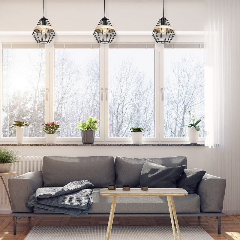 Milagro Cliff pendant lamp E27