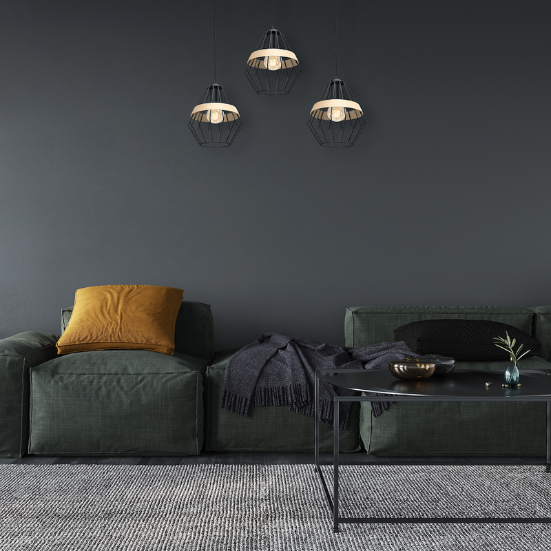 Milagro Cliff pendant lamp E27