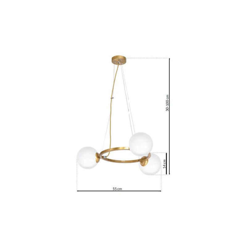 Milagro Vienna pendant lamp E14