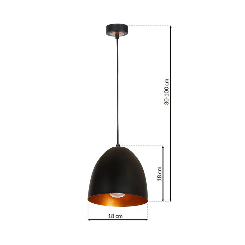 Milagro Vegas pendant lamp E27