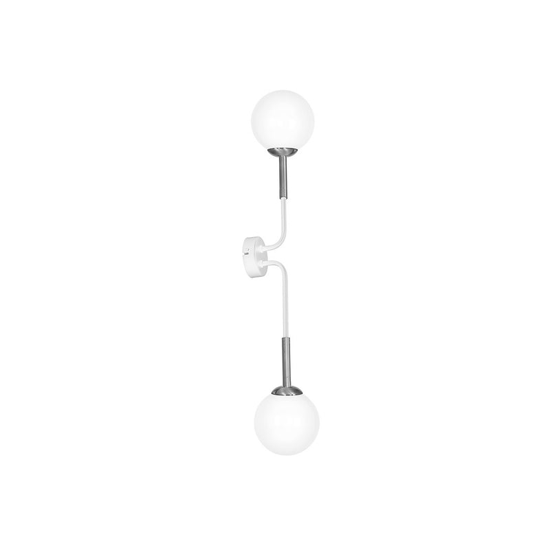 Milagro Geneva wall sconce lamp E14 H 76cm