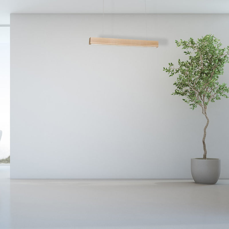 Milagro Timber pendant lamp E14