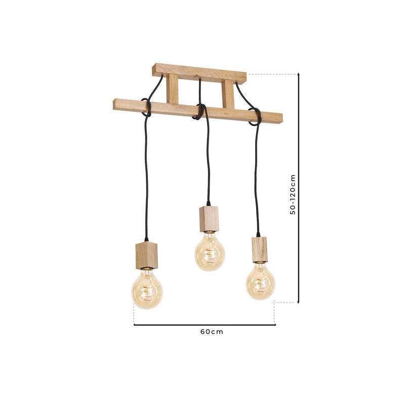 Milagro Jack pendant lamp E27