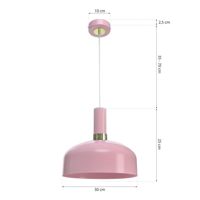 Milagro Malmo pendant lamp E27