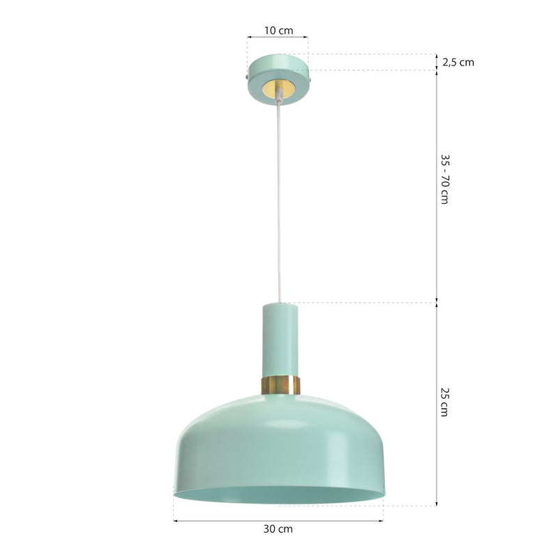 Milagro Malmo pendant lamp E27