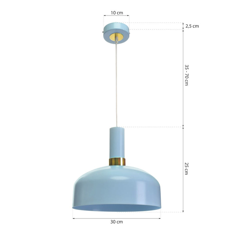 Milagro Malmo pendant lamp E27