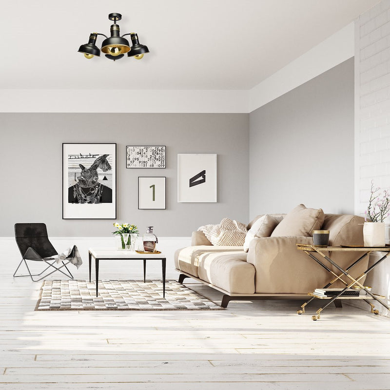 Milagro Margo ceiling lamp E27 H 32.5cm