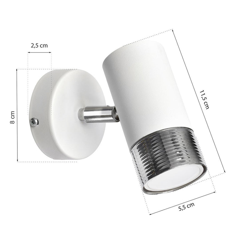 Milagro Dani wall sconce lamp GU10 H 13cm