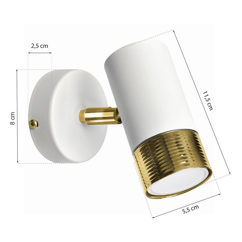 Milagro Dani wall sconce lamp GU10 H 13cm