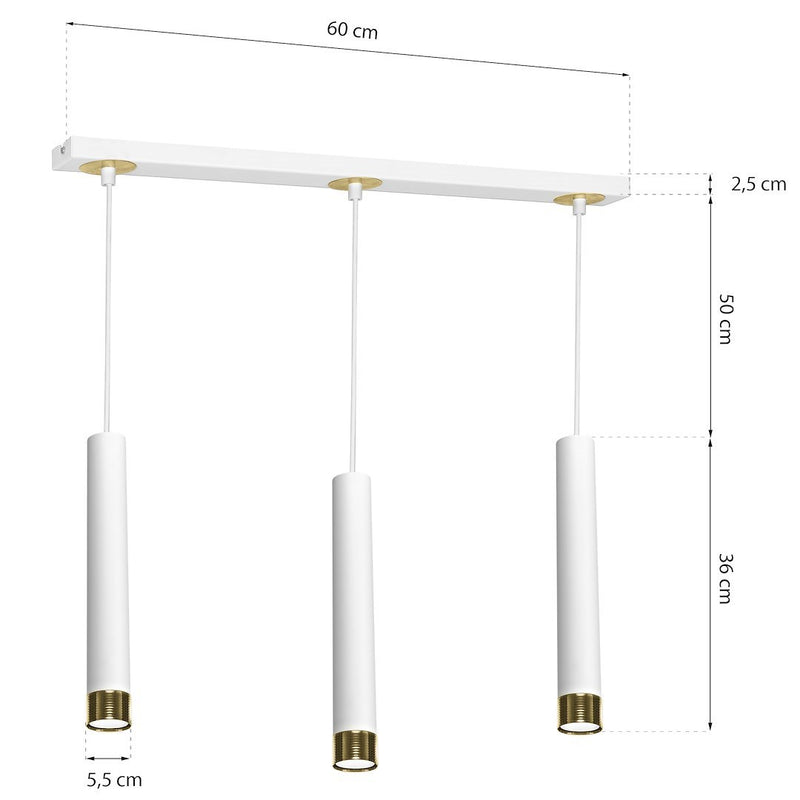 Milagro Dani pendant lamp GU10