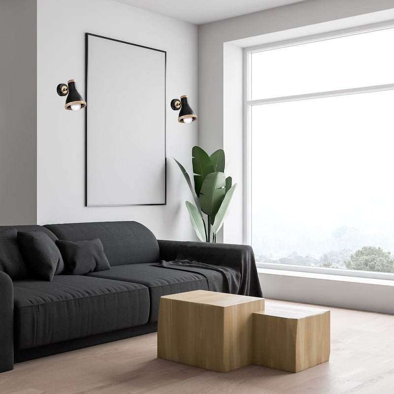 Milagro Holly wall sconce lamp E27 H 17cm