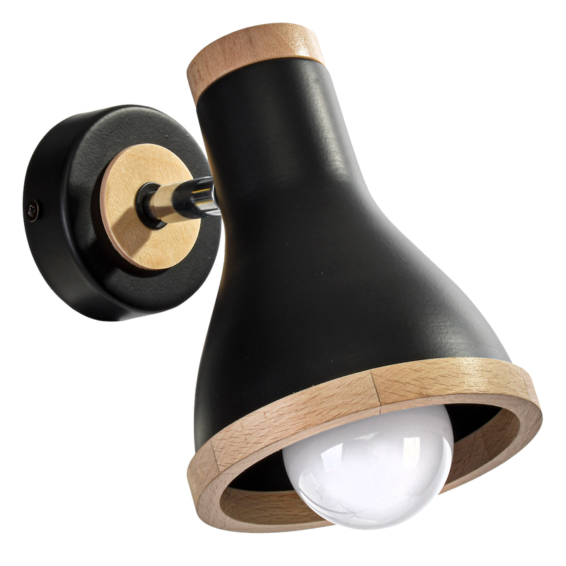 Milagro Holly wall sconce lamp E27 H 17cm