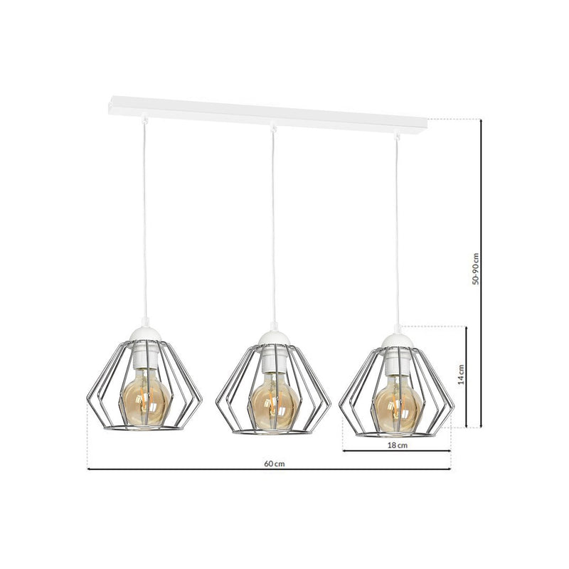 Milagro Norman pendant lamp E27