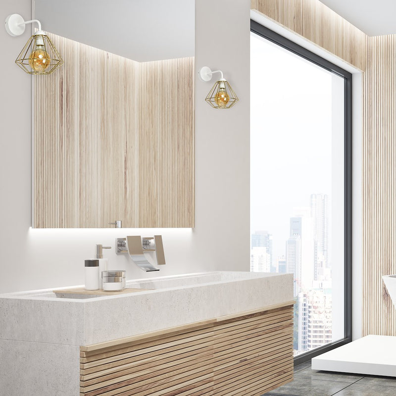 Milagro Lupo wall sconce lamp E27 H 25cm