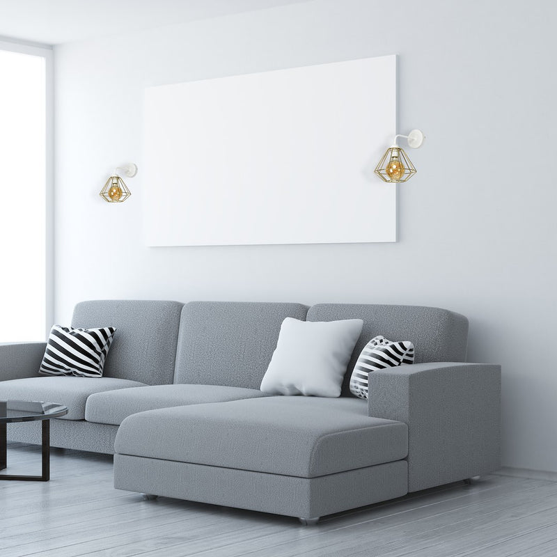 Milagro Lupo wall sconce lamp E27 H 25cm