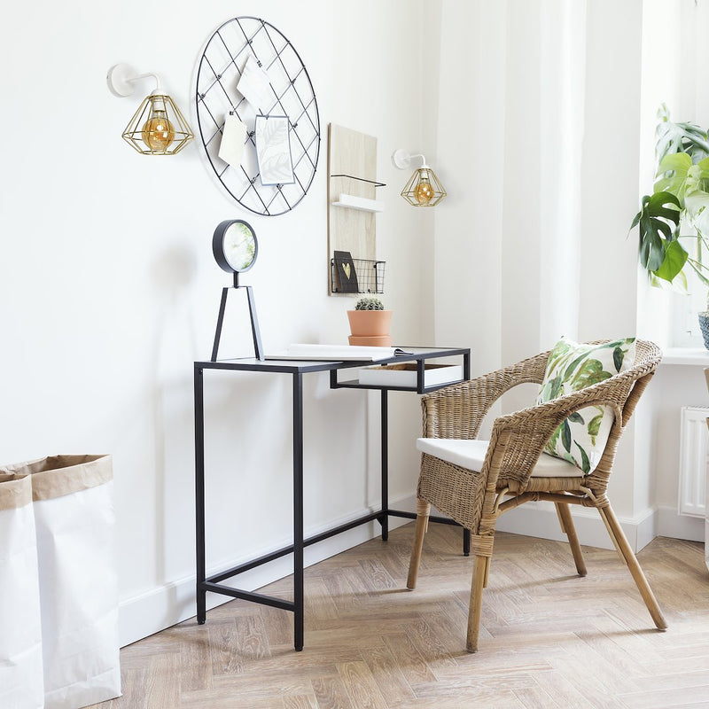 Milagro Lupo wall sconce lamp E27 H 25cm