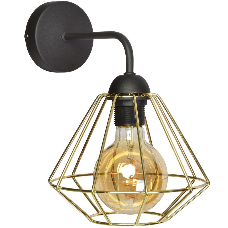 Milagro Lupo wall sconce lamp E27 H 25cm