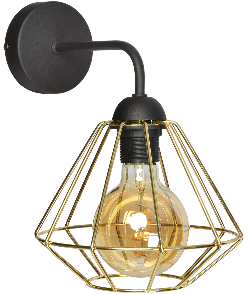 Milagro Lupo wall sconce lamp E27 H 25cm