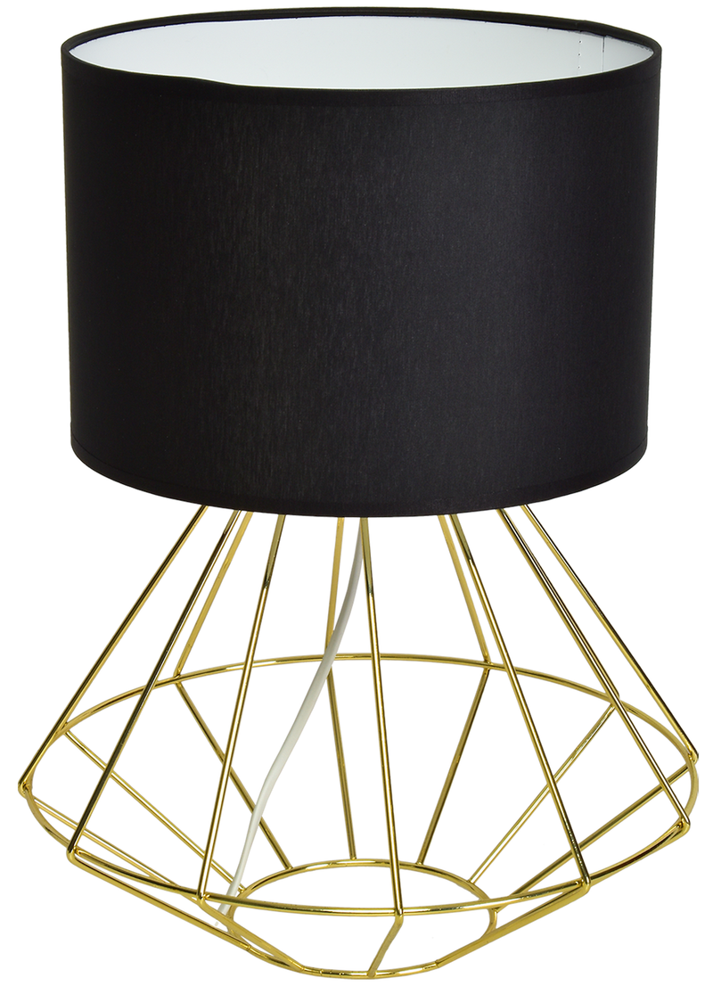 Milagro Lupo 1L table lamp E27 H 40cm