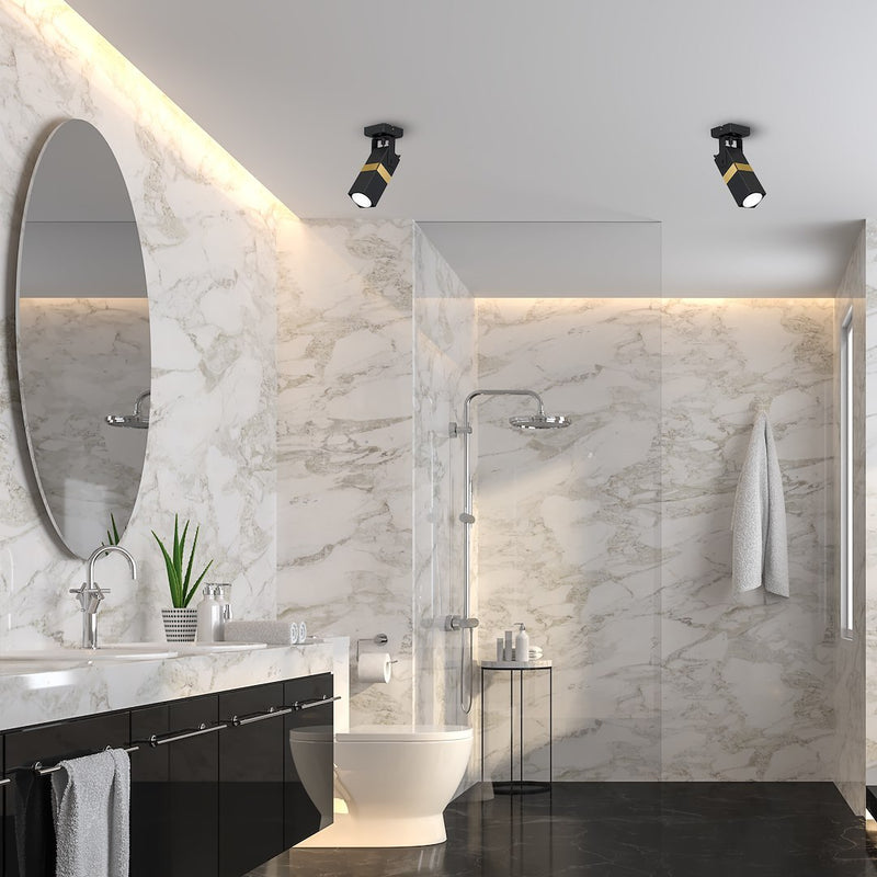 Milagro Vidar wall sconce lamp GU10 H 20cm