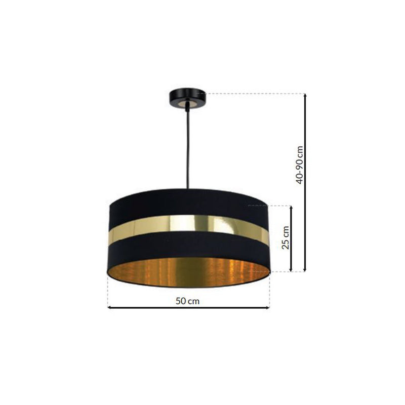 Milagro Palmira pendant lamp E27