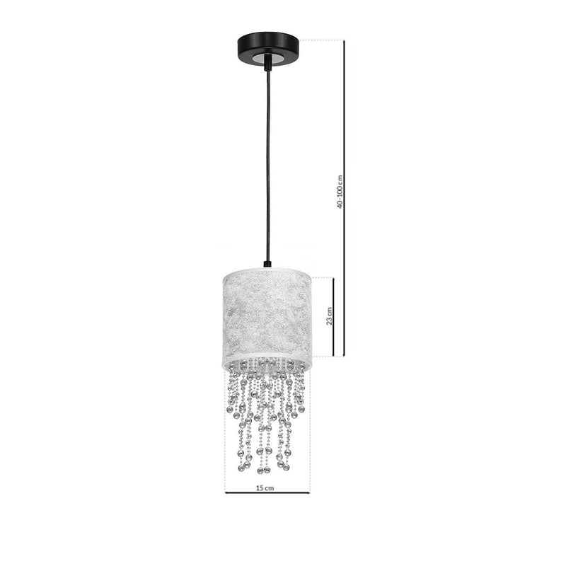 Milagro Almeria pendant lamp E27