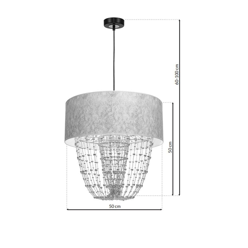Milagro Almeria pendant lamp E27
