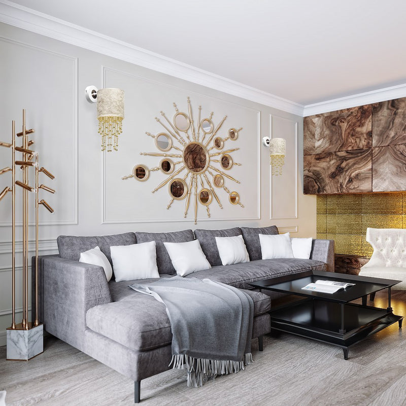 Milagro Almeria wall sconce lamp E27 H 28cm