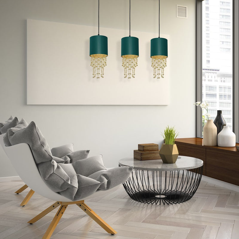 Milagro Almeria pendant lamp E27