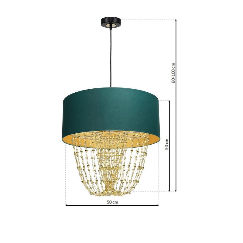 Milagro Almeria pendant lamp E27