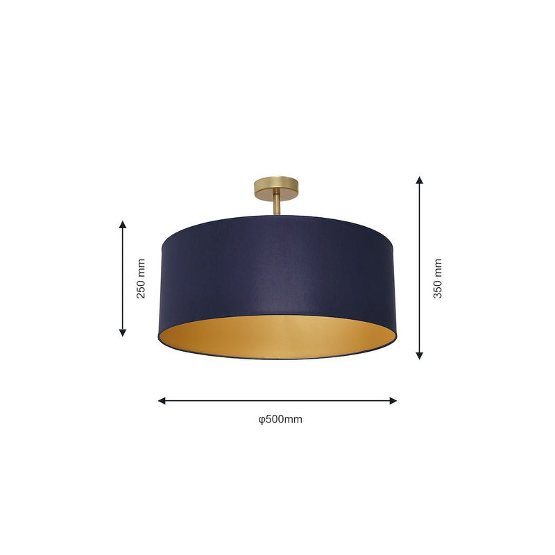 Milagro Ben ceiling lamp E27 H 35cm