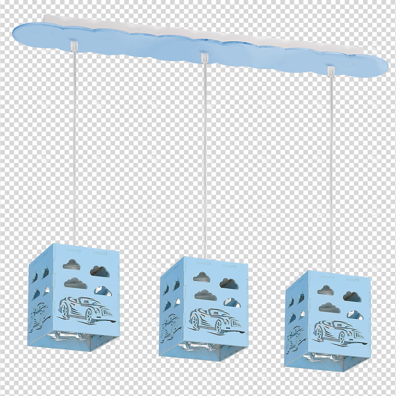 Milagro linear suspension pendant lamp E27