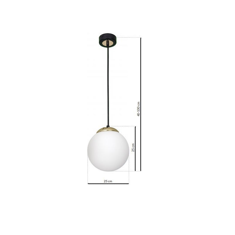 Milagro Sparta pendant lamp E27