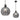Milagro Omega pendant lamp E27