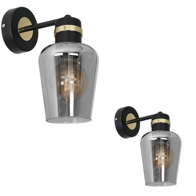 Milagro Richmond wall sconce lamp E27 H 21cm