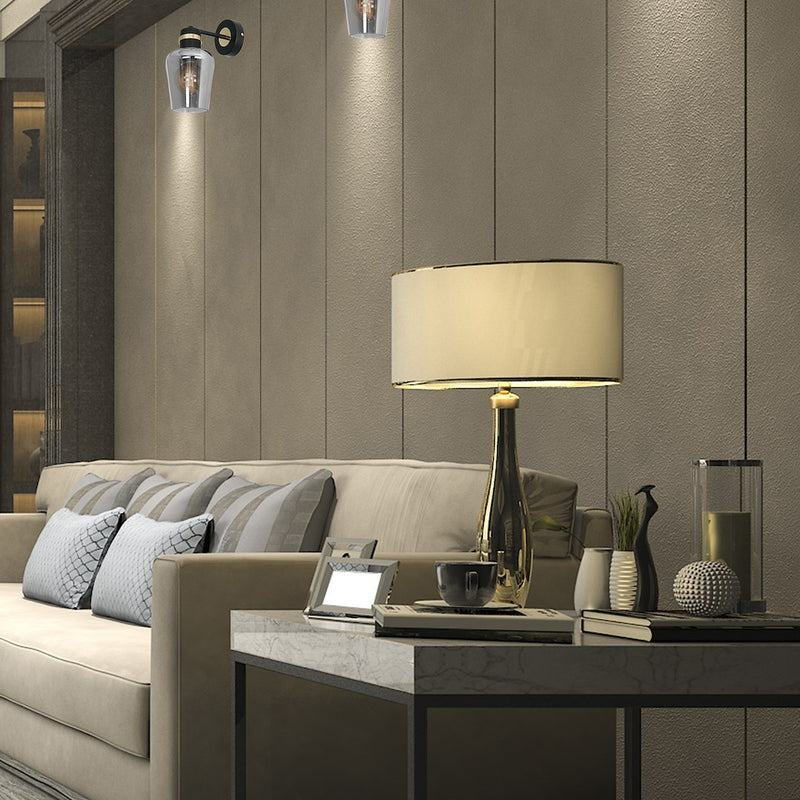 Milagro Richmond wall sconce lamp E27 H 21cm