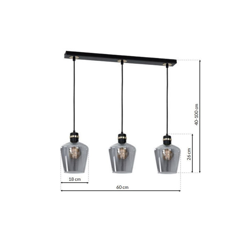Milagro Richmond pendant lamp E27