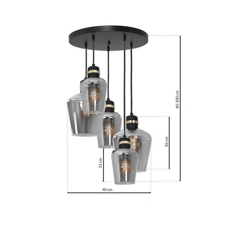 Milagro Richmond pendant lamp E27