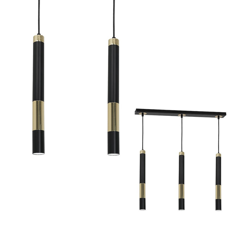 Milagro Dallas 3L pendant lamp GU10