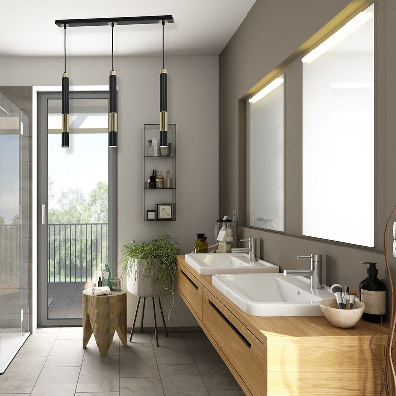 Milagro Dallas 3L pendant lamp GU10