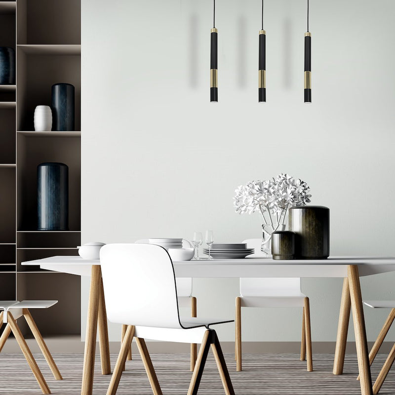 Milagro Dallas 3L pendant lamp GU10