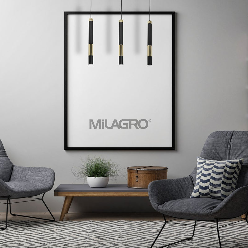 Milagro Dallas 3L pendant lamp GU10