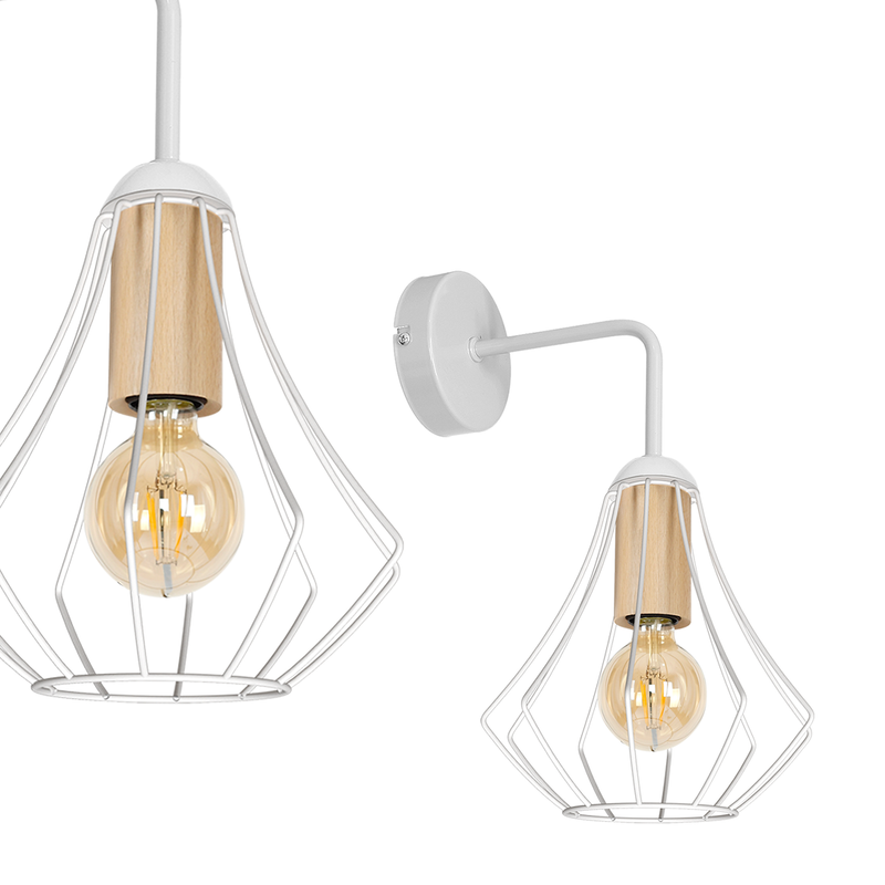 Milagro Will wall sconce lamp E27 H 35cm