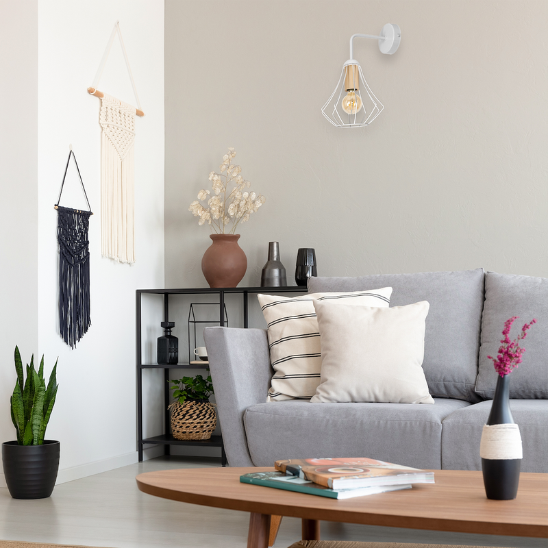 Milagro Will wall sconce lamp E27 H 35cm