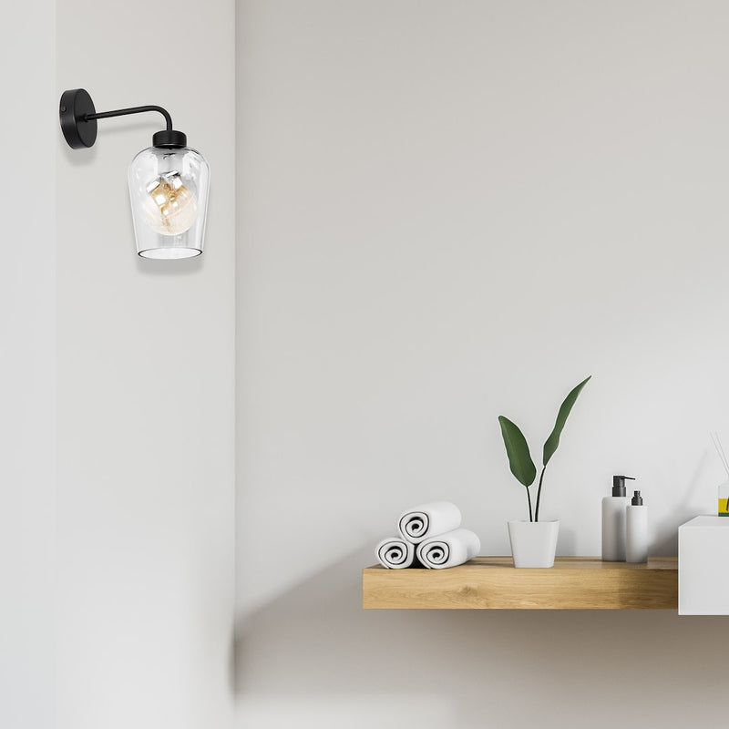 Milagro Santiago wall sconce lamp E27 H 23cm