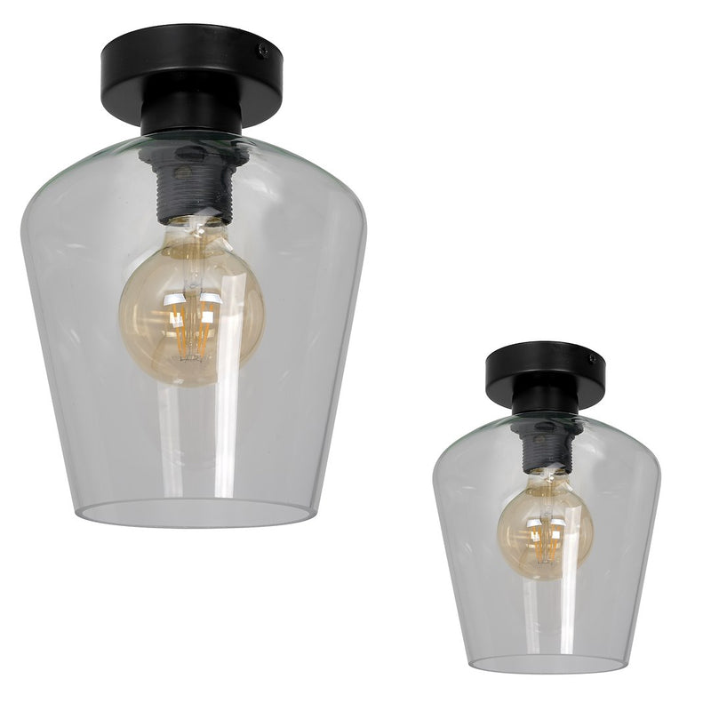 Milagro Santiago ceiling lamp E27 H 24cm