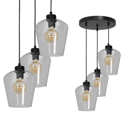 Milagro Santiago pendant lamp E27