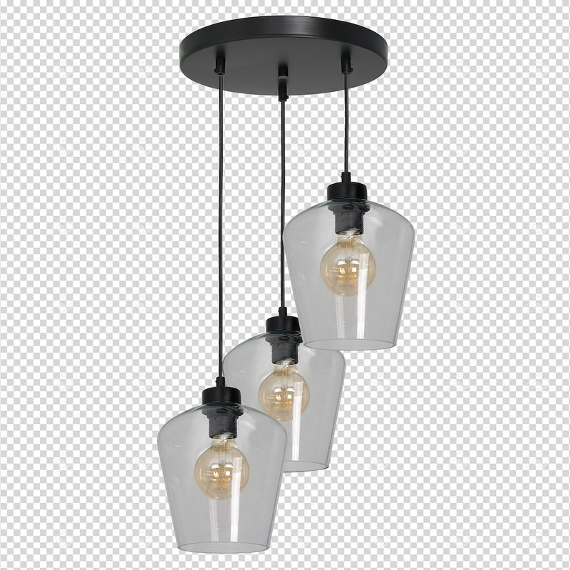 Milagro Santiago pendant lamp E27